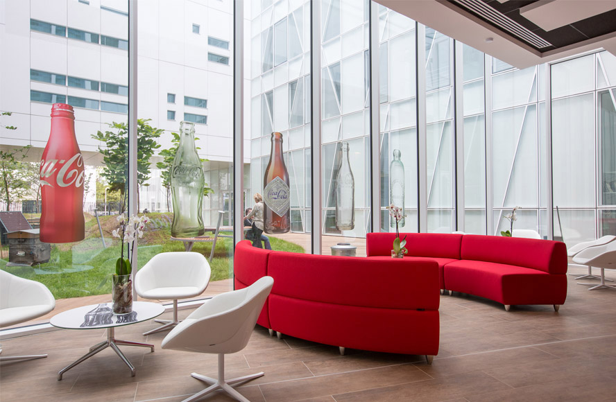可可可樂法國總部，北辰品牌設(shè)計