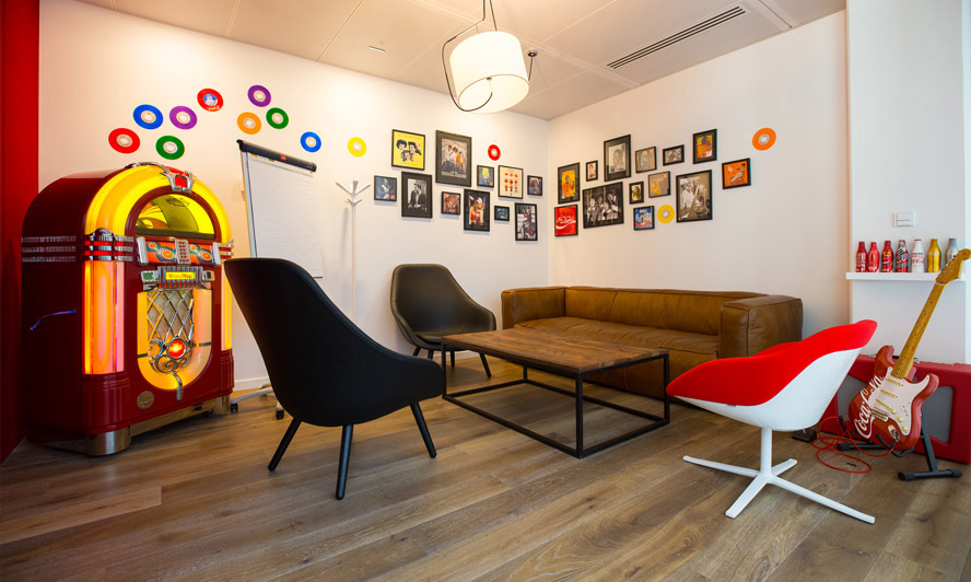 可可可樂法國總部，北辰品牌設(shè)計