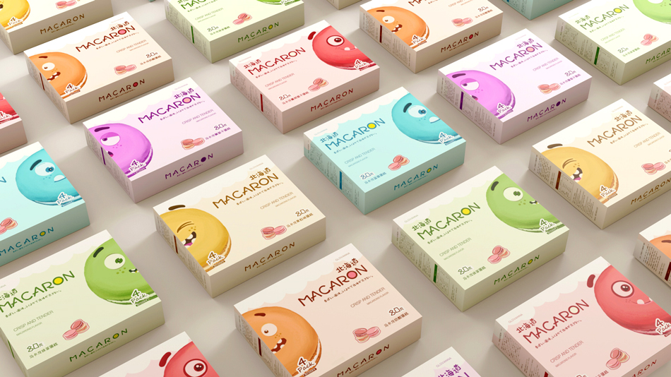 馬卡龍、食品包裝設(shè)計(jì)3