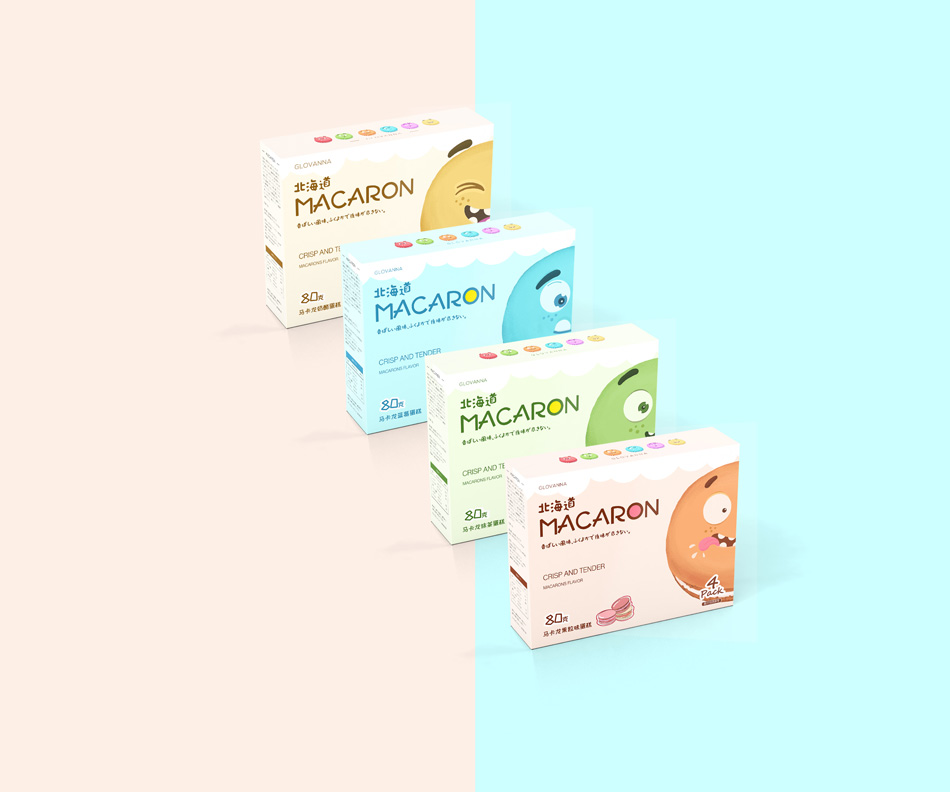 馬卡龍、食品包裝設(shè)計(jì)3
